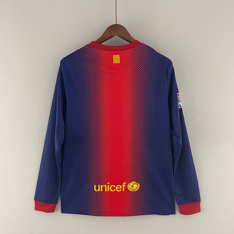 CAMISOLA BARCELONA I 12/13 homem (RETRO) MANGA LONGA