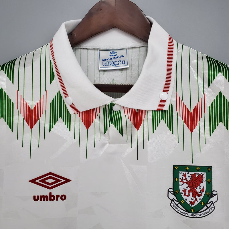 CAMISOLA PAÍS DE GALES I 90/92 homem (RETRO)
