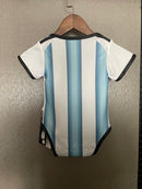 BODY CAMISOLA ARGENTINA 2026/27 - COPA DO MUNDO 2026 – BEBÊ