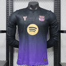 CAMISOLA BARCELONA ALTERNATIVA BLACK MAMBA 26/27 (JOGADOR) MANGA LONGA