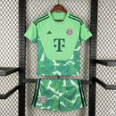 CAMISOLA BAYERN DE MUNICH GUARDA REDES 26/27 CONJUNTO INFANTIL - VERDE