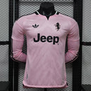 CAMISOLA JUVENTUS ROSA 26/27 - VERSÃO JOGADOR (MANGA LONGA)