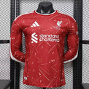 CAMISOLA LIVERPOOL PRINCIPAL 26/27 (VERSÃO JOGADOR) MANGA LONGA
