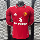 CAMISOLA MANCHESTER UNITED PRINCIPAL 26/27 (VERSÃO JOGADOR) MANGA LONGA