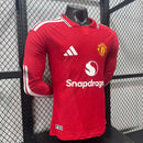 CAMISOLA MANCHESTER UNITED PRINCIPAL 26/27 (VERSÃO JOGADOR) MANGA LONGA