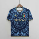 CAMISOLA ITALIA X Versace Azul Edição Especial