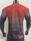 CAMISOLA REAL MADRID EDICAO ESPECIAL RED AND BLACK DRAGON (VERSÃO JOGADOR)