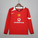 CAMISOLA MANCHESTER UNITED I 04/05 homem (RETRO) MANGA LONGA