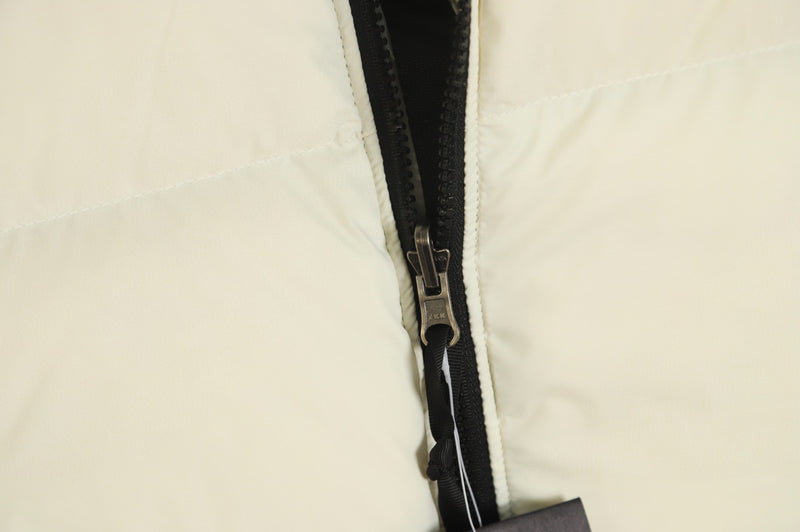 CASACO NORTH FACE PUFFY WHITE