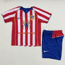 CAMISOLA ATLETICO DE MADRID 2003/04 SPIDER MAN CONJUNTO INFANTIL– RETRO