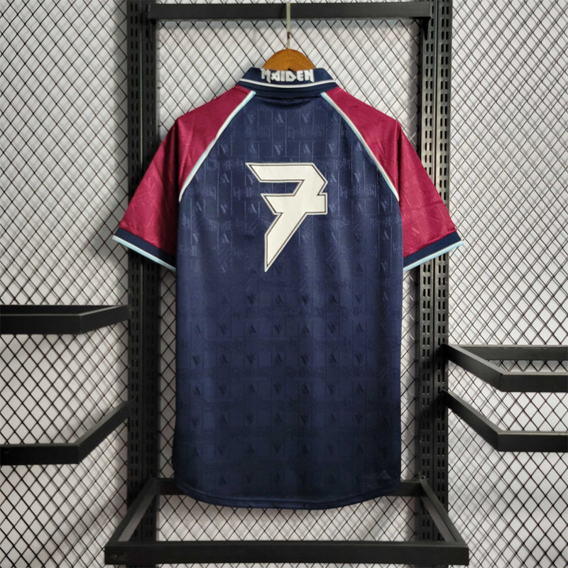 CAMISOLA WEST HAM X IRON MAIDEN HOME I 99/01 HOMEM (RETRO)