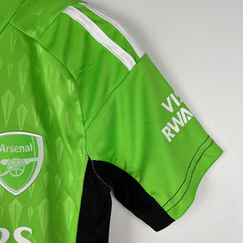 CAMISOLA ARSENAL PORTERO/GUARDA REDES II 23/24 CONJUNTO INFANTIL