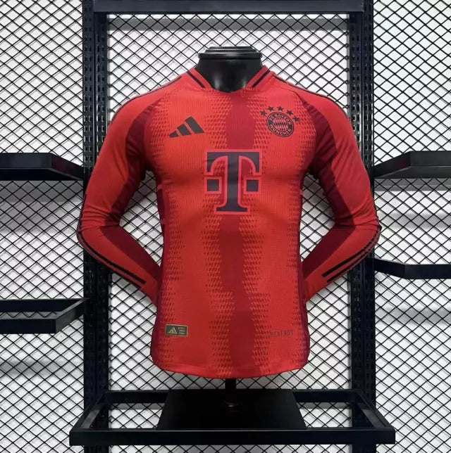 CAMISOLA BAYERN I 24/25 homem (MANGA LONGA) VERSÃO JOGADOR