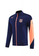 BARCELONA FATO DE TREINO 2526 – UNISSEX  AZUL MARINHO E LARANJA
