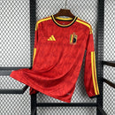 CAMISOLA BELGICA PRINCIPAL 26/27 COPA DO MUNDO 2026 - HOMEM (Manga Longa)