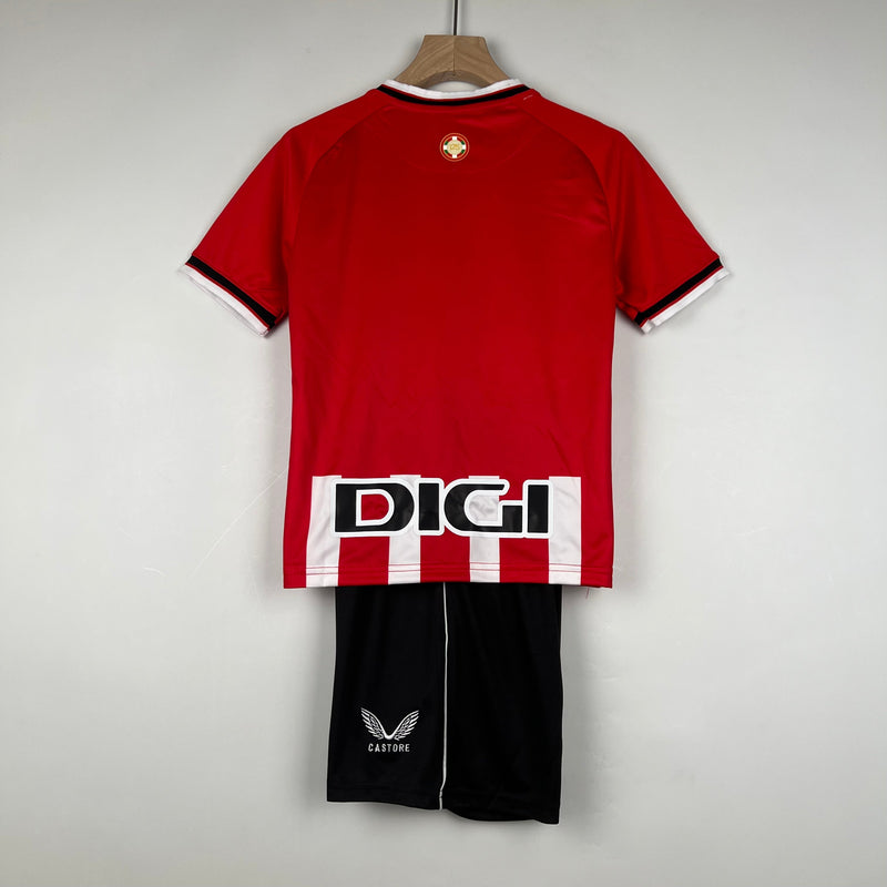 CAMISOLA ATHLETIC BILBAO I 23/24 CONJUNTO INFANTIL