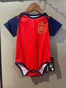 Body Camisola Espanha Principal 26/27 – Copa do Mundo 2026 Bebé