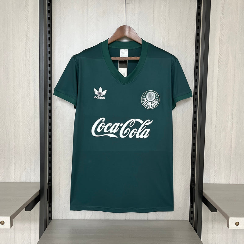 CAMISA RETRÔ PALMEIRAS ANOS 80 – ADIDAS COCA-COLA VERDE