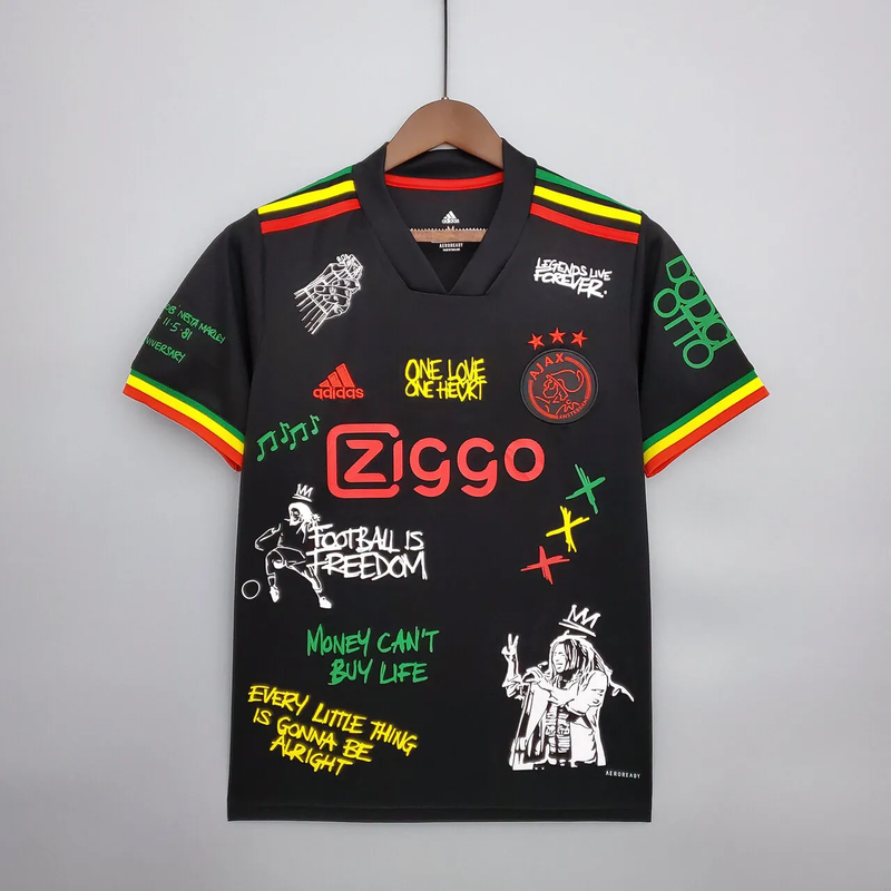 CAMISOLA Ajax Bob Marley 21/22 edição especial homem