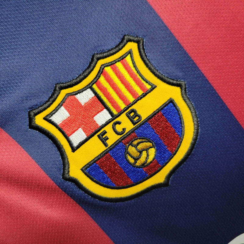 CAMISOLA BARCELONA I 14/15 MANGA LONGA RETRO