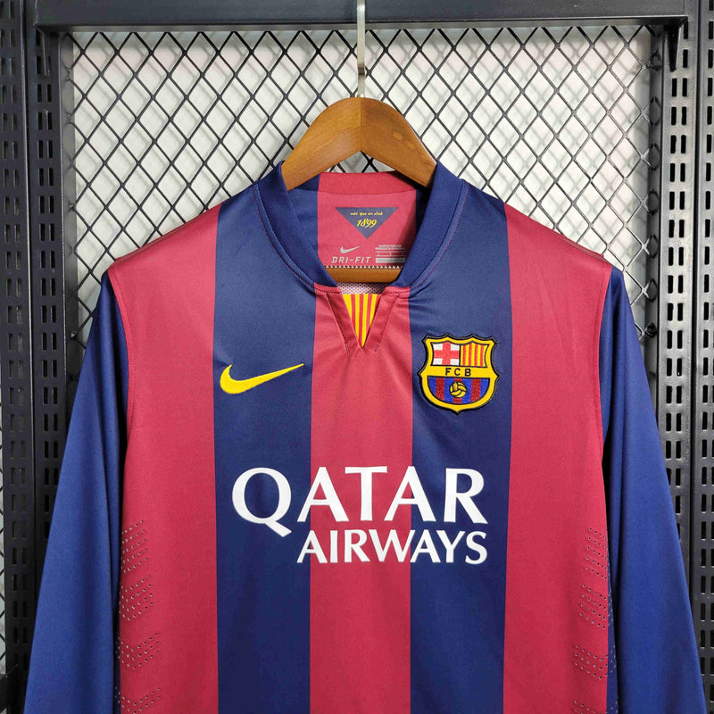 CAMISOLA BARCELONA I 14/15 MANGA LONGA RETRO