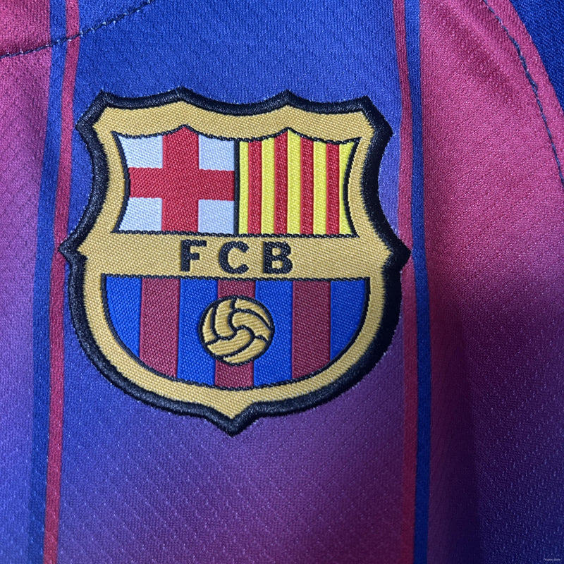 CAMISOLA BARCELONA I 25/26 CONJUNTO INFANTIL