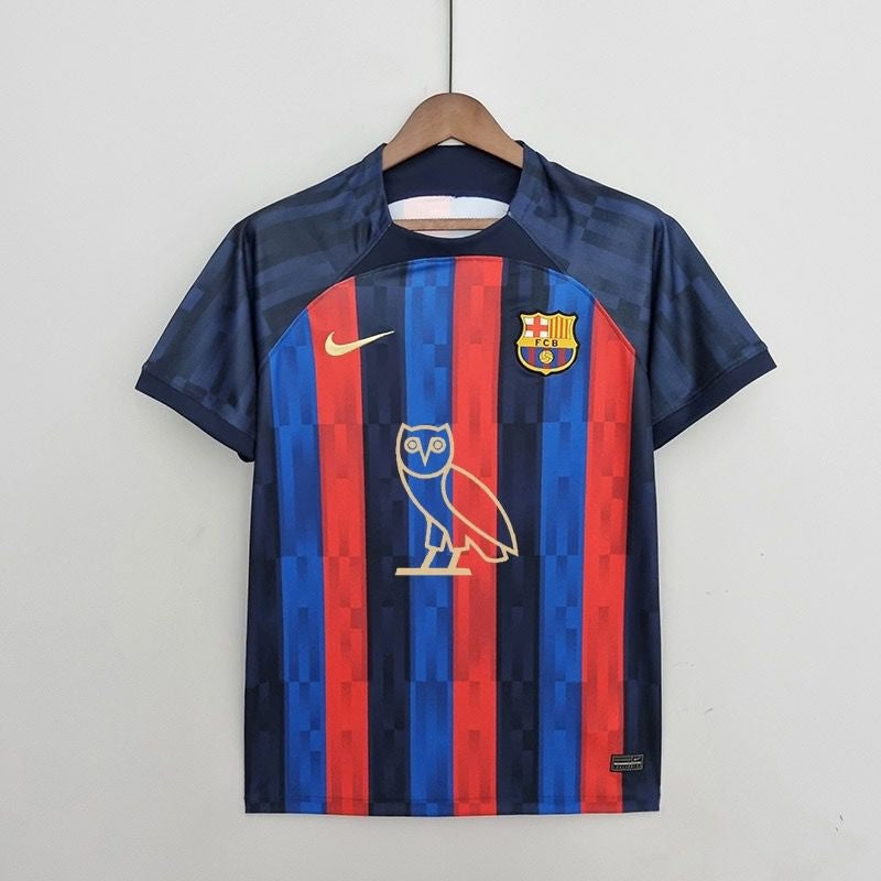 CAMISOLA BARCELONA x DRAKE EDIÇÃO ESPECIAL 22/23 homem
