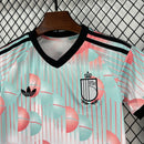 CAMISOLA BELGICA ALTERNATIVA 26/27 COPA DO MUNDO 2026 - CONJUNTO INFANTIL