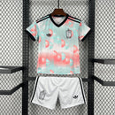 CAMISOLA BELGICA ALTERNATIVA 26/27 COPA DO MUNDO 2026 - CONJUNTO INFANTIL