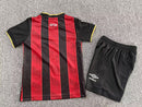 CAMISOLA BOURNEMOUTH I 2526 CONJUNTO INFANTIL  KIT OFICIAL UMBRO