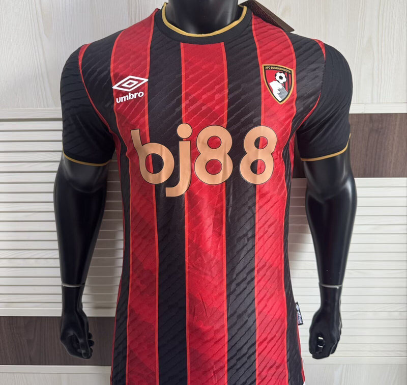 CAMISOLA BOURNEMOUTH I 2526 HOMEM (VERSÃO JOGADOR)  MODELO OFICIAL UMBRO