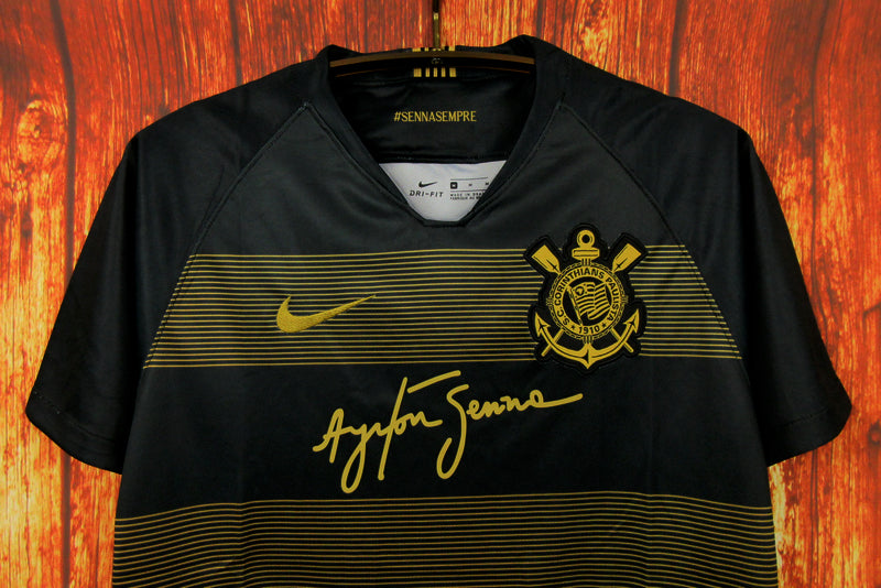 CAMISOLA CORINTHIANS AYRTON SENNA EDIÇÃO ESPECIAL (RETRO)