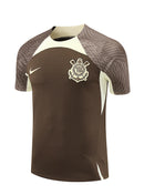 CAMISOLA CORINTHIANS TREINO 2425 HOMEM – MARROM E BEGE