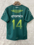 CAMISOLA F1 ASTON MARTIN 2025 - Nº14 VERDE