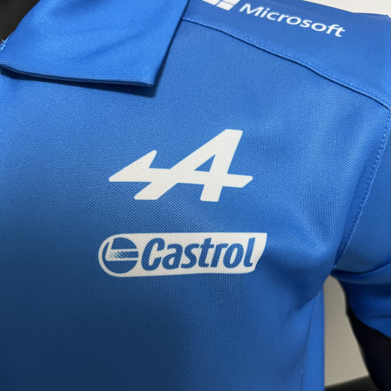 CAMISOLA F1 Alpine 2023 F1 blue - POLO