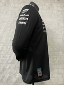 CAMISOLA F1 MERCEDES x ADIDAS 2025 MANGAS LONGAS – PRETO