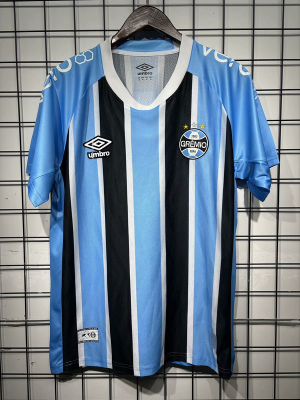 CAMISOLA GRÊMIO I 2526 HOMEM  TRADIÇÃO TRICOLOR COM TOQUE GLOBAL