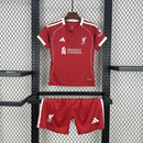 CAMISOLA LIVERPOOL HOME 25/26 – CONJUNTO INFANTIL