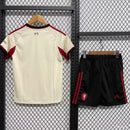 CAMISOLA LIVERPOOL II 2526 CONJUNTO INFANTIL  KIT RESERVA RETRÔ