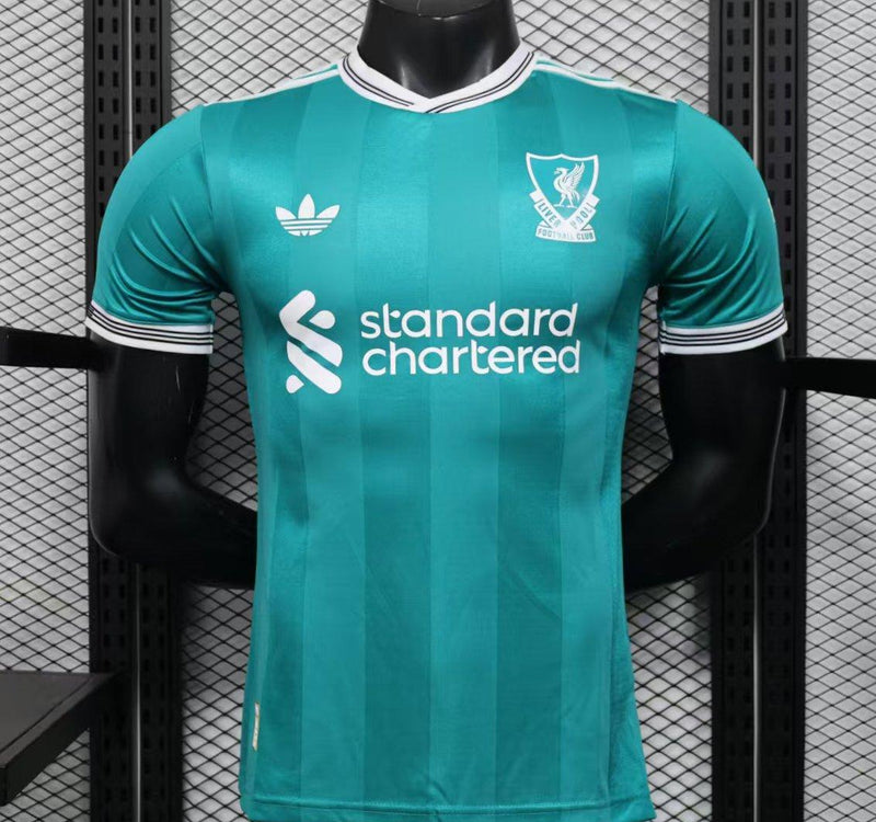 CAMISOLA LIVERPOOL III 2526 HOMEM  VERSÃO JOGADOR  TERCEIRO UNIFORME RETRÔ