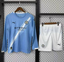 CAMISOLA MANCHESTER CITY I 25 26 - CONJUNTO INFANTIL