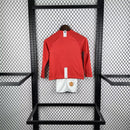 CAMISOLA MANCHESTER UNITED I ESPECIAL FINAL CHAMPHIONS LEAGUE 07/08 CONJUNTO INFANTIL (RETRO) MANGA LONGA