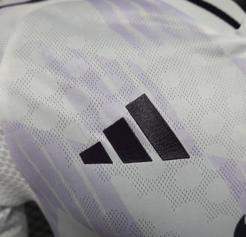Camisola Manchester United II 25/26 Homem – Versão Jogador Branca Roxo