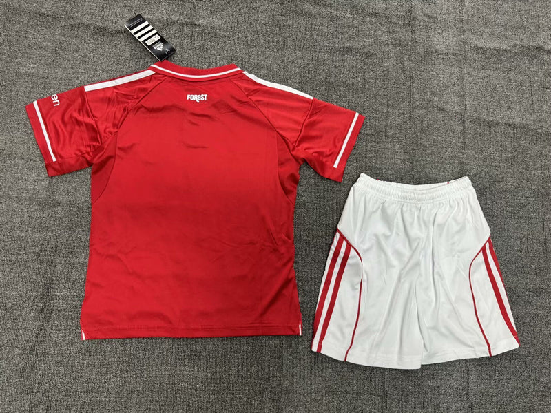 CAMISOLA NOTTINGHAM FOREST I 2526 CONJUNTO INFANTIL  UNIFORME TITULAR ADIDAS