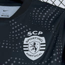 Camisola Sporting CP II Away Preta 25/26 – Equipamento Alternativo Homem