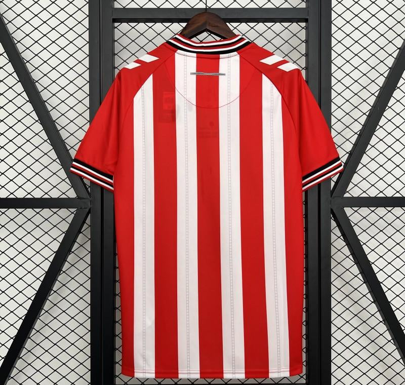 CAMISOLA SUNDERLAND I 25/26 MASCULINA – HUMMEL W88 VERMELHA E BRANCA