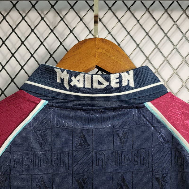 CAMISOLA WEST HAM X IRON MAIDEN HOME I 99/01 HOMEM (RETRO)