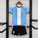 CAMISOLA ARGENTINA DESPEDIDA MESSI EDIÇÃO ESPECIAL 26/27 - CONJUNTO INFANTIL