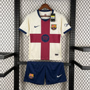 CAMISOLA BARCELONA IV EDIÇÃO ESPECIAL SAINT JORDI 26/27 - CONJUNTO INFANTIL