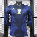 CAMISOLA BRASIL ALTERNATIVA 26/27 COPA DO MUNDO 2026 - HOMEM (JOGADOR) MANGA LONGA